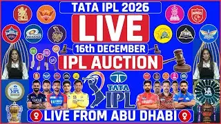 TATA IPL 2026 Mini Auction LIVE | IPL 2026 Auction LIVE Coverage | IPL Player Auction Live Updates