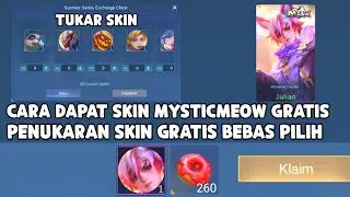 HOW TO GET THE MYSTICMEOW JULIAN SKIN & 260 FREE DONUT TOKENS! FREE SKIN EXCHANGE