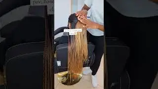 Bone straight #braidhairstylesforblackwomen #braids #geecurly #salonroysambu