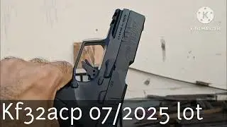 Atal edc gen2 32acp Special safety features & velocity  penetration test on 32 bore vs18mm plybords 