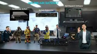 AMLINK A4X GATEWAY 8-Port Seamless Interoperable Communication System, built for times of crisis.