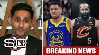 Shams has latest on mock trade deadline: James Harden to Cavaliers; Warriors land Giannis | ESPN SC