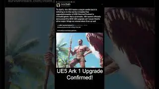 Ark1 UE5 Update Confirmed 😃Ark #shorts