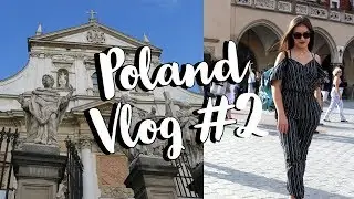 POLAND VLOG (episode 2) || tourist places in Krakow + a private concert (!)