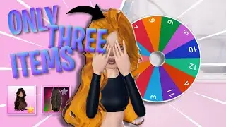 NUMBER WHEEL DECIDES HOW MANY ITEMS I WEAR IN DRESS TO IMPRESS!!