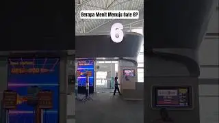 Berapa Menit Jalan Kaki Menuju Gate 6 di Bandara Sultan Hasanuddin? #cakhanto