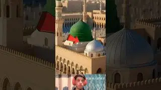 The Secret White Dome Beside Green Dome 🤔😱 || #shorts #makkah #shortsvideo