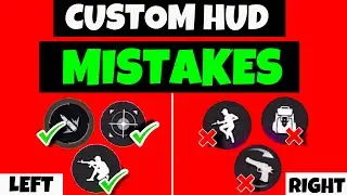 2 Finger Custom HUD Mistakes That You Should FIX NOW!!! 😱 Best 2 Finger Headshot Custom HUD FF