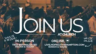 February 1 2026 | Sunday Service | Hope City Brampton | 11:15 AM