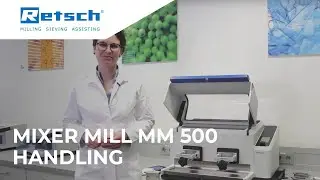 Mixer Mill MM 500 - Handling #RETSCH #mixermill #laboratoryinstruments