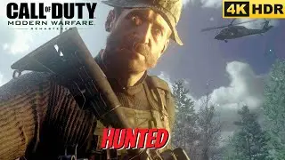 Hunted | Can We Survive the Russian Patrol? COD4 Remastered 4K