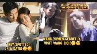Wang Yuwen secretly visits Wang Ziqi on set!🤫😍 #wangyuwen #wangziqi