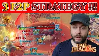 Top 3 Strategies for Free to Play Players in Call of Dragons!