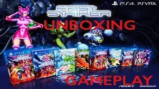 Unboxing Y Gameplay Fast Striker Limited Edition PS VITA