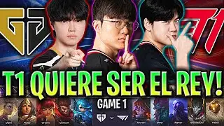 ÉPICO!😱FAKER QUIERE SER EL REY DE LA LCK CON T1!🔥 | GEN vs T1 GAME 1 LCK SUMMER 2025 en ESPAÑOL
