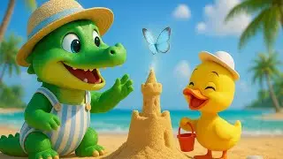 Croco & Mango&rsquo;s Epic Beach Fail 😂 | Funniest 3D Short Ever!#Funny3DAnimation
