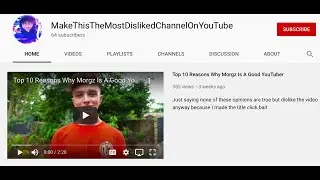Another channel (more subscribers than my own)