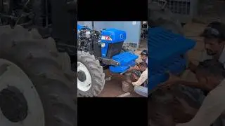 New holland Bulldozer modification video #automobile #shorts #tractor