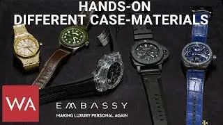 Hands-on: 5 impressive case-materials. Audemars Piguet, IWC, Hublot, Panerai & Zenith.
