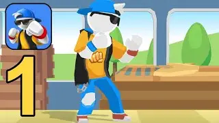 Match Hit - Puzzle Fighter - Gameplay Walkthrough Part 1 All Levels 1 to 7 ( Android,iOS )