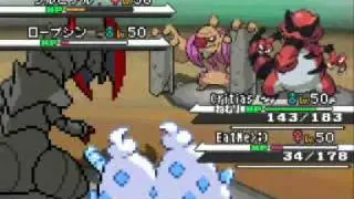 Pokemon Black Battle Subway Super Double Rank: Rounds 12 & 13