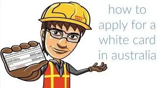 White Card Application Reach Us Today!