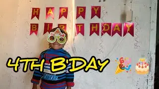 Tingi Ka 4th B'day Celebration 🎉🎈🎂