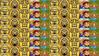 Top 5 Endless Run #45 - Temple Run Brave Vs Temple Run Oz Vs Subway Surfers Vs Temple Run Vs Dog Run
