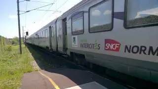 BB 15013 sur un intercit&eacute;s Basse-Normandie (d&eacute;part &agrave; Valognes)