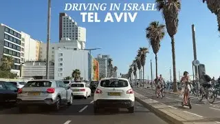 Tel Aviv Promenade and Jaffa Driving in Israel 2024