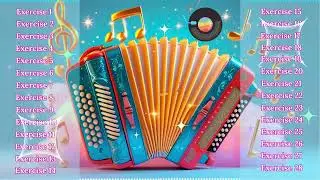 Friendly Fingers | Exercises for Developing Finger Technique | Accordion Sheet Music | MusicbookHub