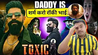 Toxic Movie teaser | Toxic trailer Review | yash movie trailer 🔥| toxic Yash teaser trailer review 