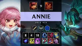 Annie Mid vs Taliyah - EUW Challenger Patch 25.21