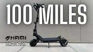 First 100 Miles on the Nami Klima Max- eScooter Ownership Review! [4K]