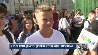 LPS SLATINA EMOTII SI SPERANTE IN NOUL AN SCOLAR