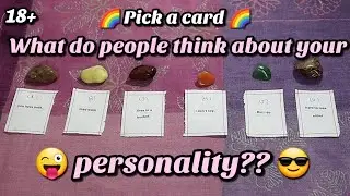 What do people think about your personality?? 😎😜 || PICK A CARD READING || TAROT CARTOMANCY