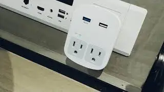 World Travel Adapter Kit by Ceptics - QC 3.0 2 USB + 2 US Outlets, Surge Protection, Plugs for Europ