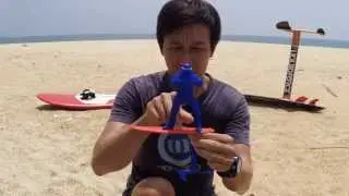 Kitefoiling Tutorial (Beginner): Basic body and foot position