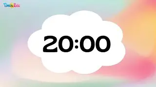 Pomodoro Technique  | 2x 20/10 Study Timer for Kids (ADHD-friendly) (WITH Music)