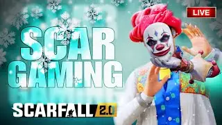 SCARFALL 2.0 LIVE | SCARPASS GIVEAWAY |CARFALL | JOKER CRATE OPENING| RANK PUSH TO SAMRAT