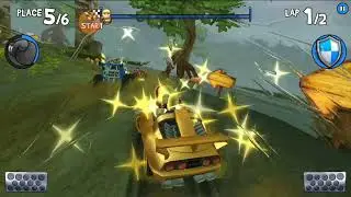 [PWR] Beach Buggy Racing Speedrun|1000Hp|Misty Marsh|Any