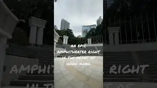 HIDDEN OLYMPIC AMPHITHEATER IN HONG KONG #hongkong