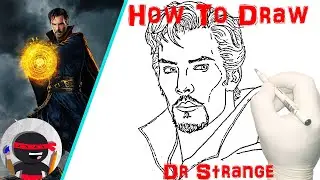 How To Draw Doctor Strange | Easy, Step By Step Tutorials For Beginners