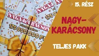 Nagykarácsony – teljes pakk 15. rész – 024-025 – új sorsjegy 2024 – #186