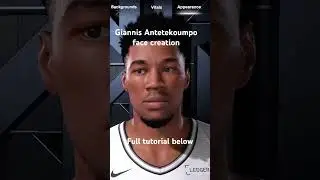 2K26 accurate Giannis face creation