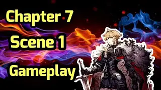 WOTV FFBE  Chapter 7 Scene 1 Gameplay (Auto) & All CUTSCENE