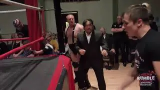 Rumble Wrestling Heavyweight Championship Lumberjack Match: Tate Mayfairs (C) vs Sid Manelli