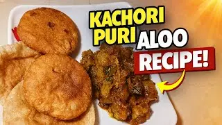 SHAADI WALI Kachori Puri Aloo Ki Sabzi Recipe That'll Make You a STAR #recipe