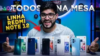 TODOS NA MESA! Linha REDMI 12 de 2023 da Xiaomi! Entenda as PRINCIPAIS diferenças! Qual comprar?