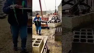 This method is very labor-saving#work #building
